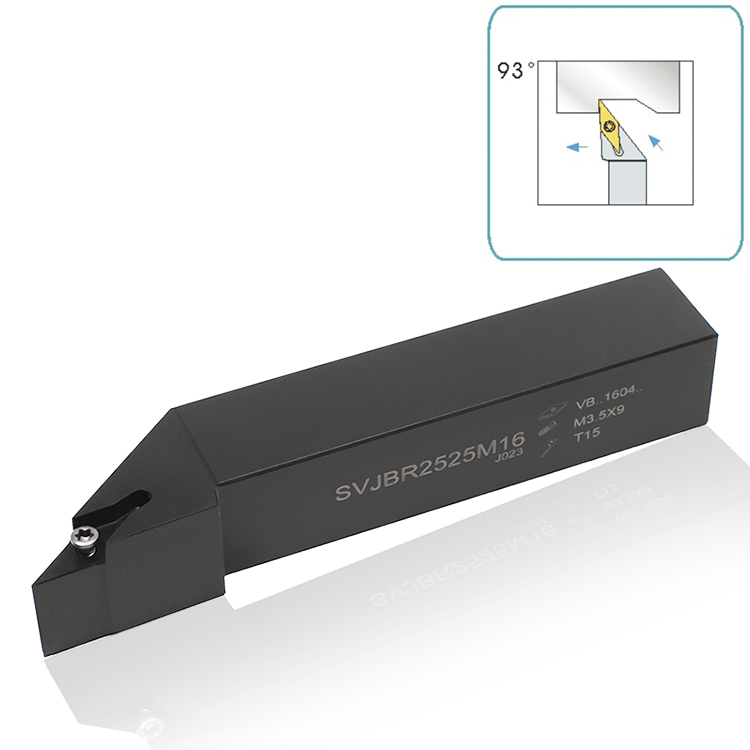 Sandhog Indexable Lathe Toolholder Externi Conversus Tool Holder CNC Cutting Tool SVJBR2525