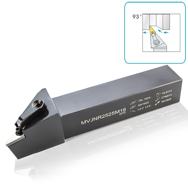 Sandhog High Performance CNC External Turning Toolholder for Metal Cutting Tool MVJNR2525M16