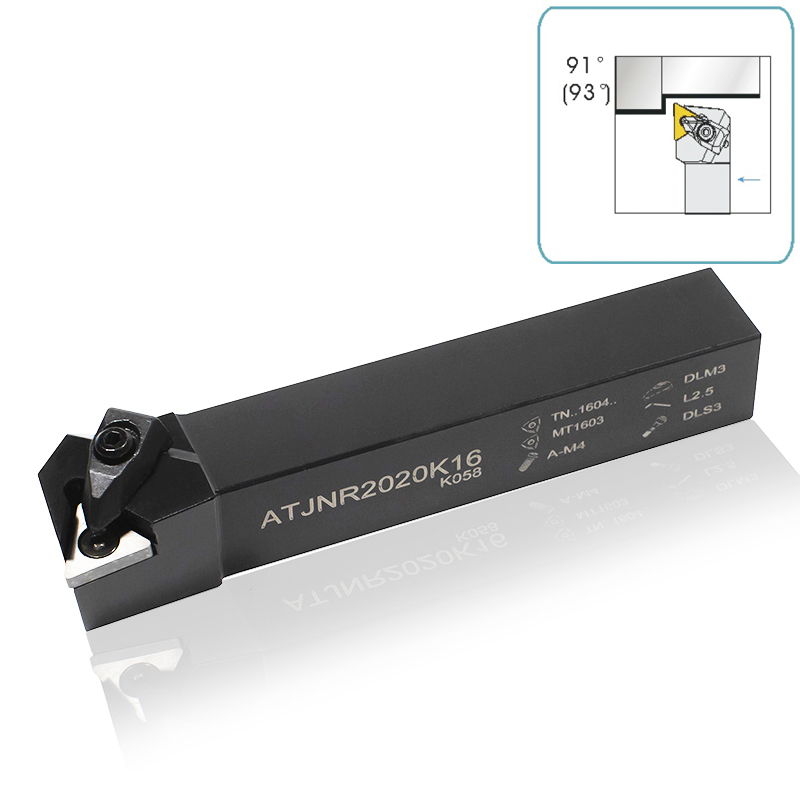 Sandhog 93 Gradus CNC Lathe Conversus Toolholder Externi Mors Principium Holder