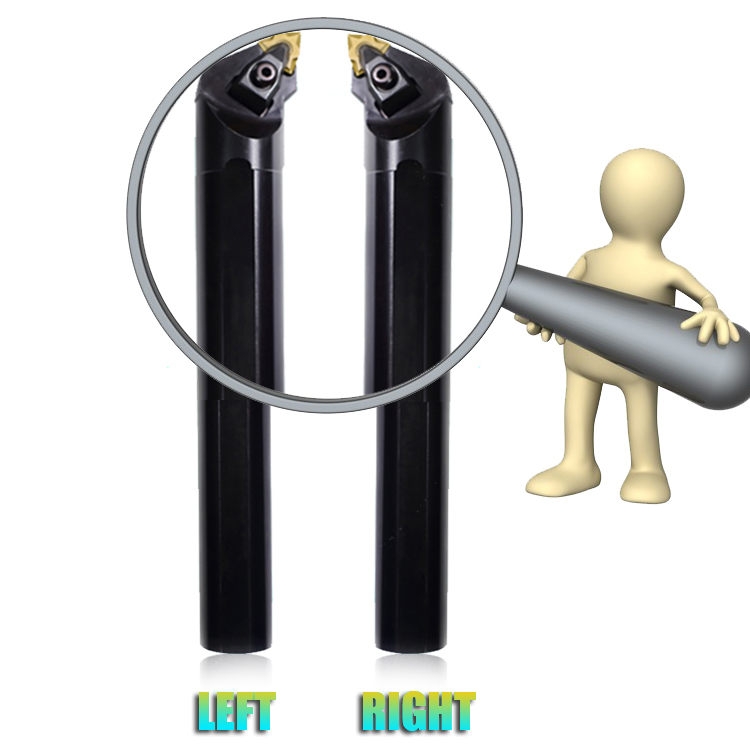 Sandhog Internum Indexable princeps efficientiam Secans Conversus tool Holder S32S-AWLNR08 Boring Bars 